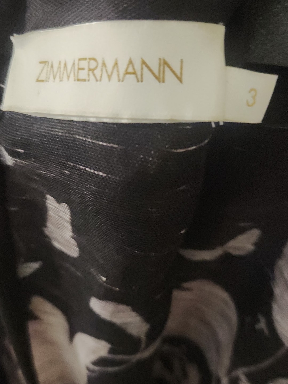 Zimmermann Floral Peplum Blouse - Picture 3 of 3